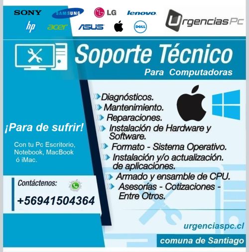 imagen de Mantenimiento Preventivo de Computadores a Domi con id 34350